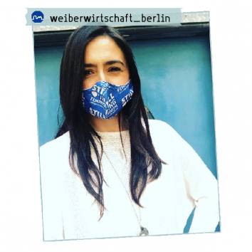 © stoffn | Still Lovin' Feminism - Statementmaske der Weiberwirtschaft in Berlin
