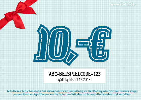 PDF-Geschenkgutschein 10€