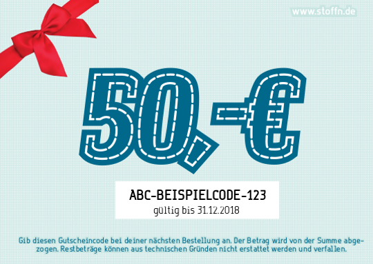 PDF-Geschenkgutschein 50€