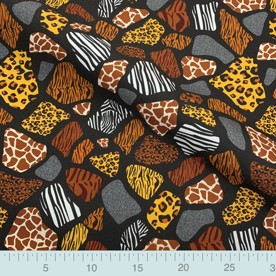 Safari Animal Prints © VintageStyle | Upholstery Weight Cotton (width ≈ 1,40m)